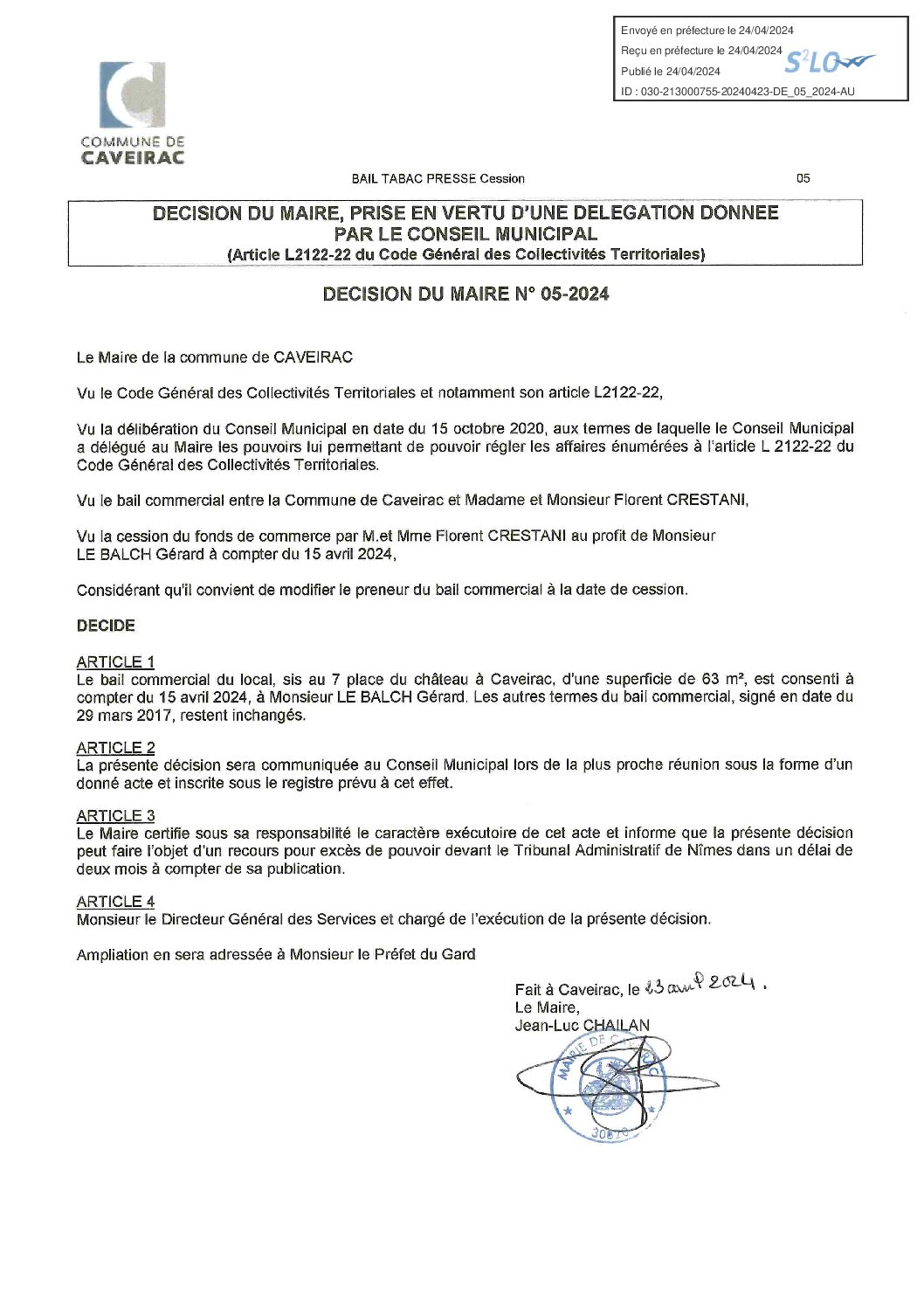 Aperçu du fichier Décision N°5-2024 